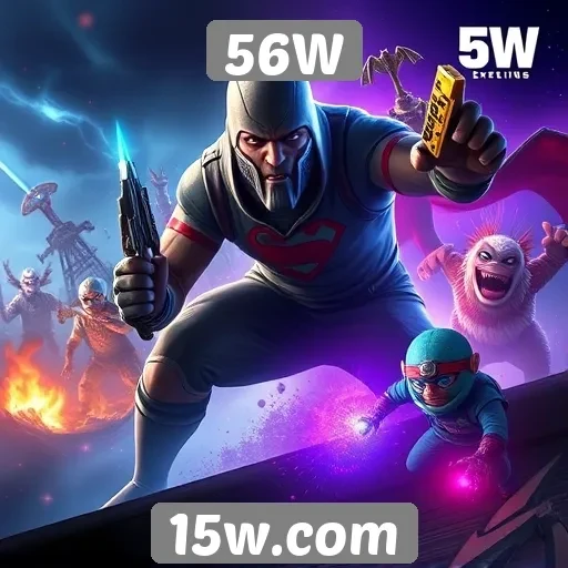 Novos jogos exclusivos disponíveis no 56W